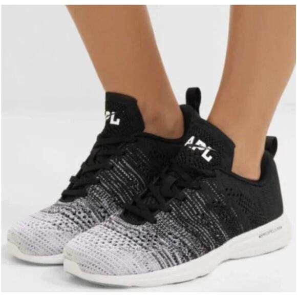APL TechLoom Pro Women’s Shoes– Size 7.5 – NEW white/heather grey/black melange - Picture 1 of 14
